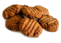Ginger Miso Peanut Butter Cookies